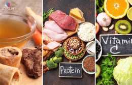 ảnh chụp màn hình ăn da gà có collagen không