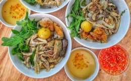 ảnh chụp màn hình bánh ướt lòng gà 142 nguyễn công trứ đà lạt