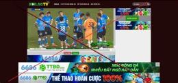 ảnh chụp màn hình bóng đá xôi gà
