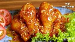 ảnh chụp màn hình cách làm da gà chiên giòn nước mắm