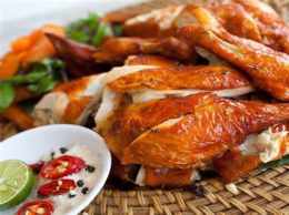 ảnh chụp màn hình cách quay gà da giòn