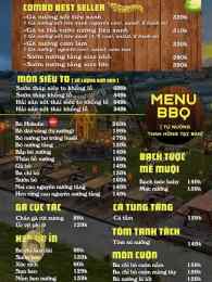 ảnh chụp màn hình chân gà quái thụ đà lạt menu