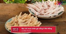 ảnh chụp màn hình chân gà sống đà nẵng