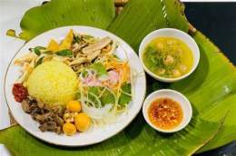 ảnh chụp màn hình cơm gà bà buội ở đà nẵng