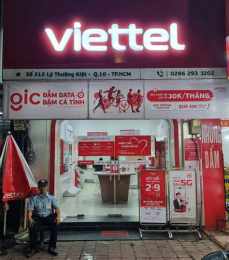 ảnh chụp màn hình cửa hàng viettel gần đây