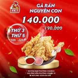 bài đánh giá về gà rán fkt dạ nam