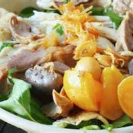 bánh ướt lòng gà thảo thành phố đà lạt