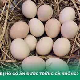 bị ho ăn da gà có sao không