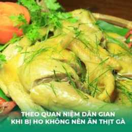 bị ho có nên ăn da gà