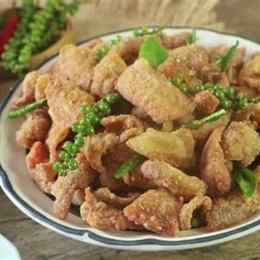 cách làm da gà chiên giòn nước mắm