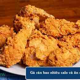 calo gà rán bỏ da