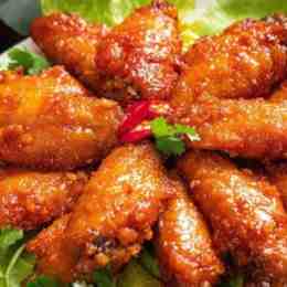 cánh gà chiên nước mắm da giòn