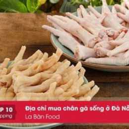 chân gà sống đà nẵng