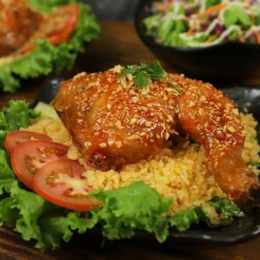 cơm chiên da gà lâm ký