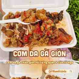 cơm da gà chiên giòn quận 4