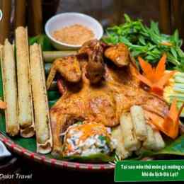 cơm lam gà nướng khương duy đà lạt