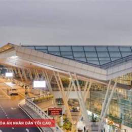cổng chính ga quốc tế-sân bay đà nẵng
