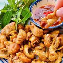 da gà chiên giòn quận 10