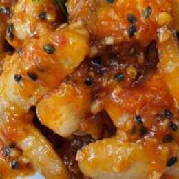 da gà sốt chanh dây