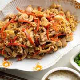 da gà xào sả ớt