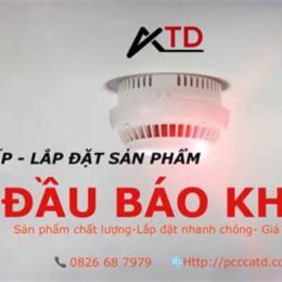 đầu báo khói gắn trần