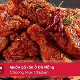 gà choong man đà nẵng thực đơn