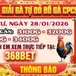 gà đá giải ngày 28 tháng 7