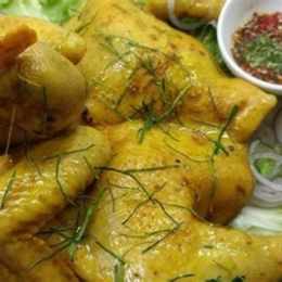 gà hấp mía đà lạt