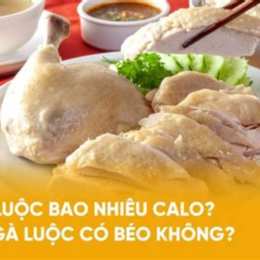 gà luộc có da bao nhiêu calo