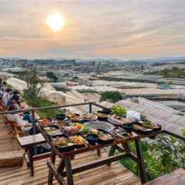 gà nướng com lam đà lạt view đẹp