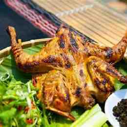 gà nướng cơm lam thung lũng xanh đà lạt