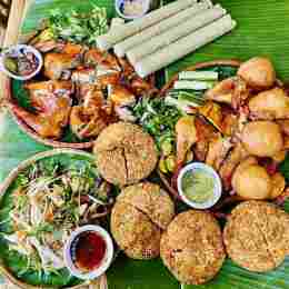 gà nướng lu đà nẵng