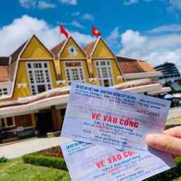 giá vé vào ga đà lạt