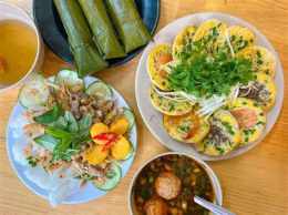giao diện app bánh căn bánh ướt lòng gà đà lạt