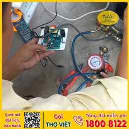 giao diện app bơm ga máy lạnh đà nẵng