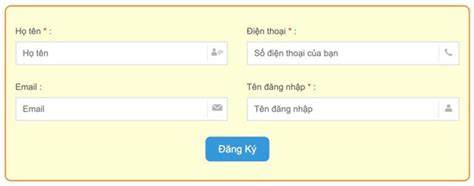 giao diện app cách đăng ký tài khoản đá gà
