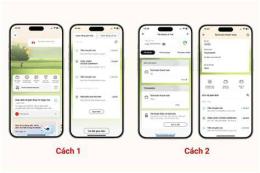giao diện app cach xem ga da