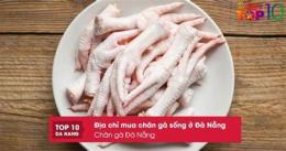 giao diện app chân gà sống đà nẵng