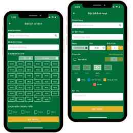 giao diện app chơi banh bóng đá gà