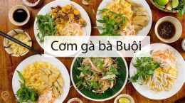 giao diện app cơm gà bà buội ở đà nẵng