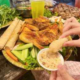 giao diện app cơm gà tuk tuk đà lạt