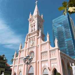 giao diện app con ga church da nang