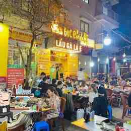 góc đà lạt lẩu gà lá é mễ trì hà nội