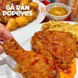 hình ảnh của gà rán popeyes đà nẵng