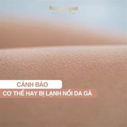 hướng dẫn sử dụng bầu bị ớn lạnh nổi da gà