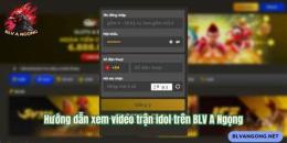 hướng dẫn sử dụng blv đá gà