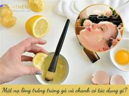 hướng dẫn sử dụng cách làm mặt nạ trắng da bằng trứng gà