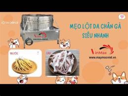 hướng dẫn sử dụng cách lột da chân gà sống