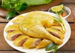 hướng dẫn sử dụng cách trần lại thịt gà đã luộc