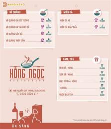 hướng dẫn sử dụng cơm gà hồng ngọc q. hải châu đà nẵng